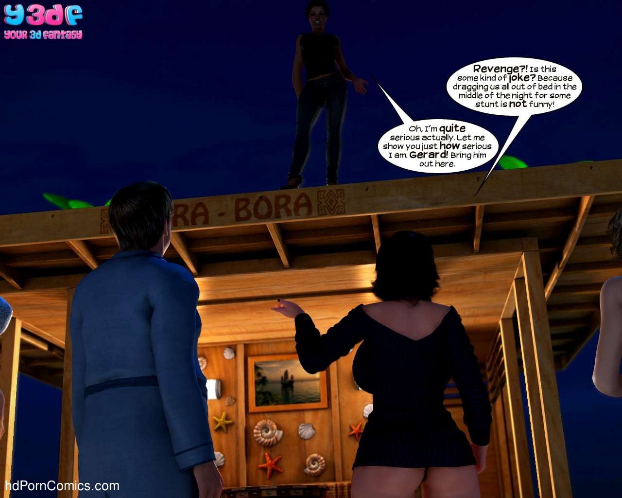 Y3DF – Who Did It 134 free sex comic